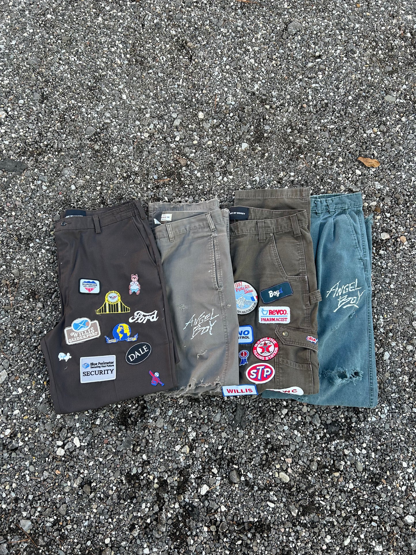 UNIFORM PATCHWORK PANT
