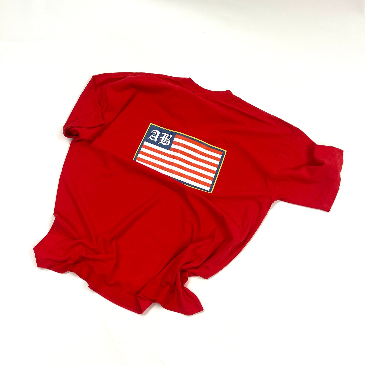 RED ALL AMERICAN STAPLE TEE