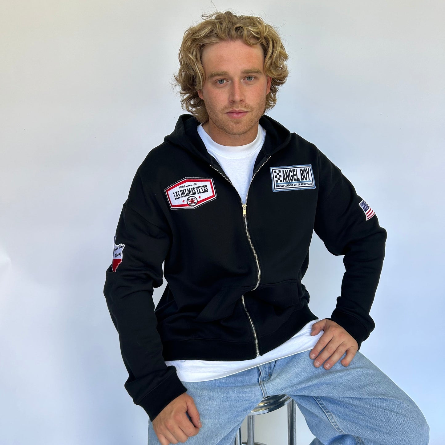 BLACK MOTO RACING TEAM ZIP-UP