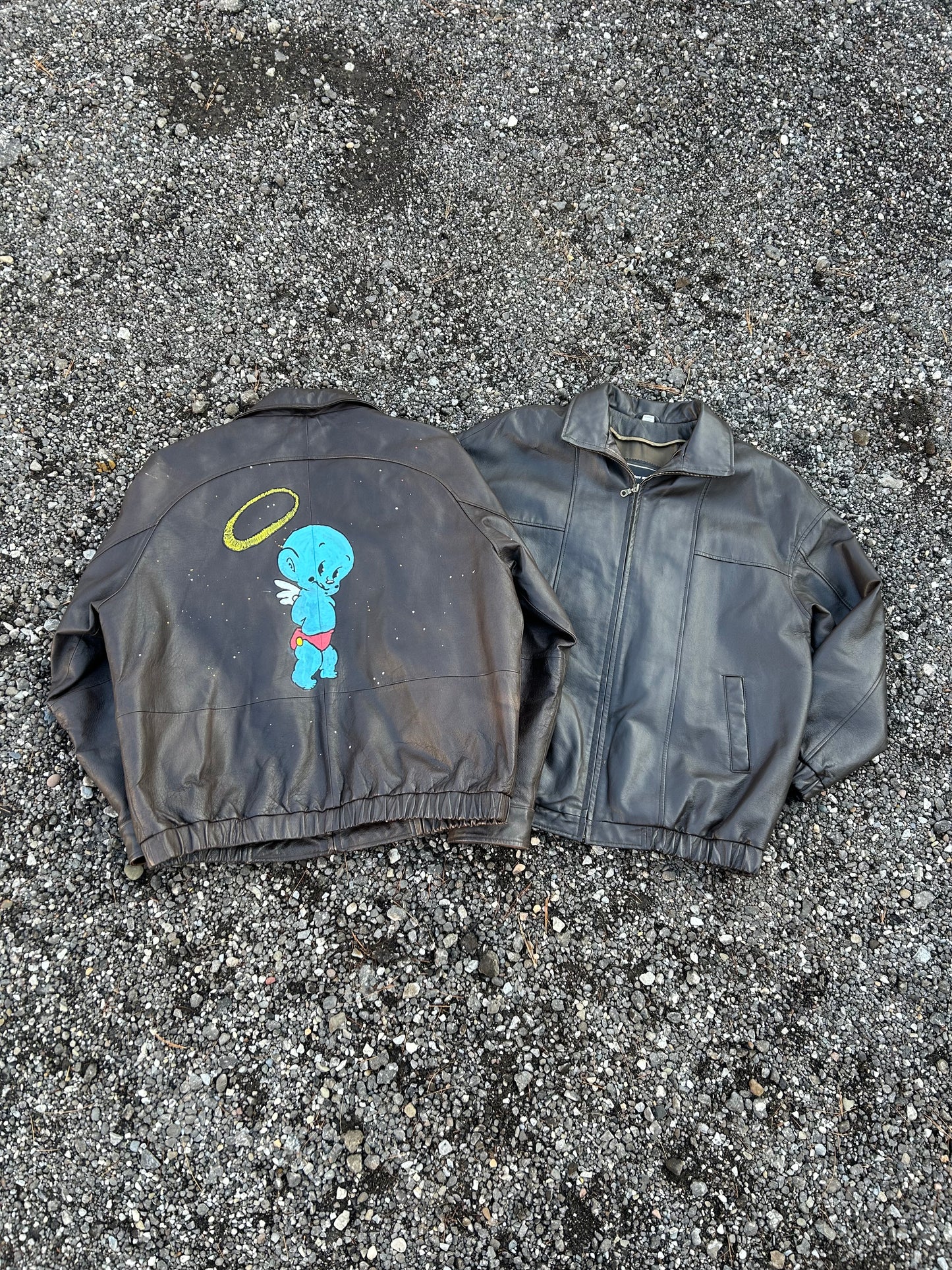 ANGEL BABY LEATHER JACKET