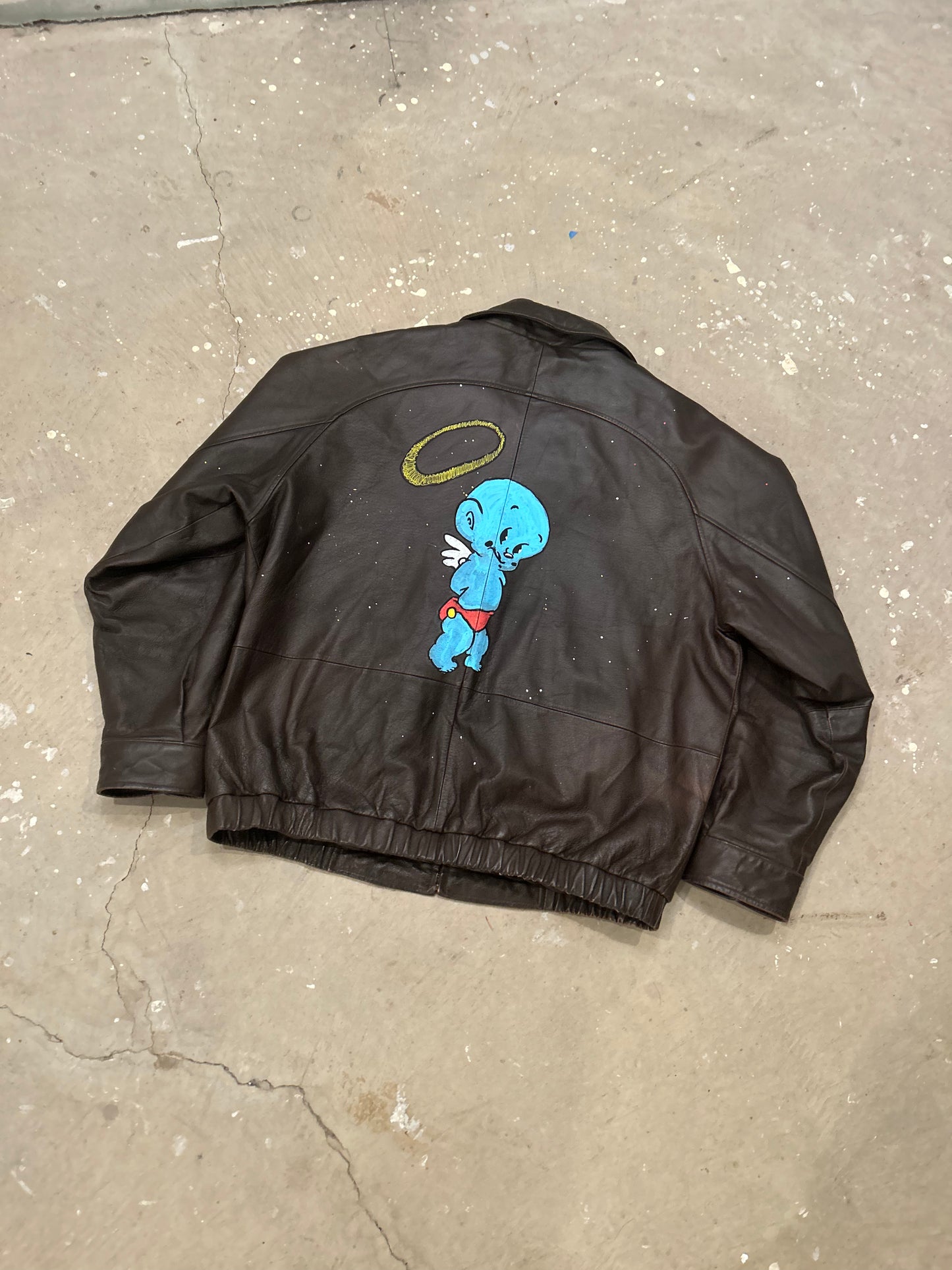 ANGEL BABY LEATHER JACKET