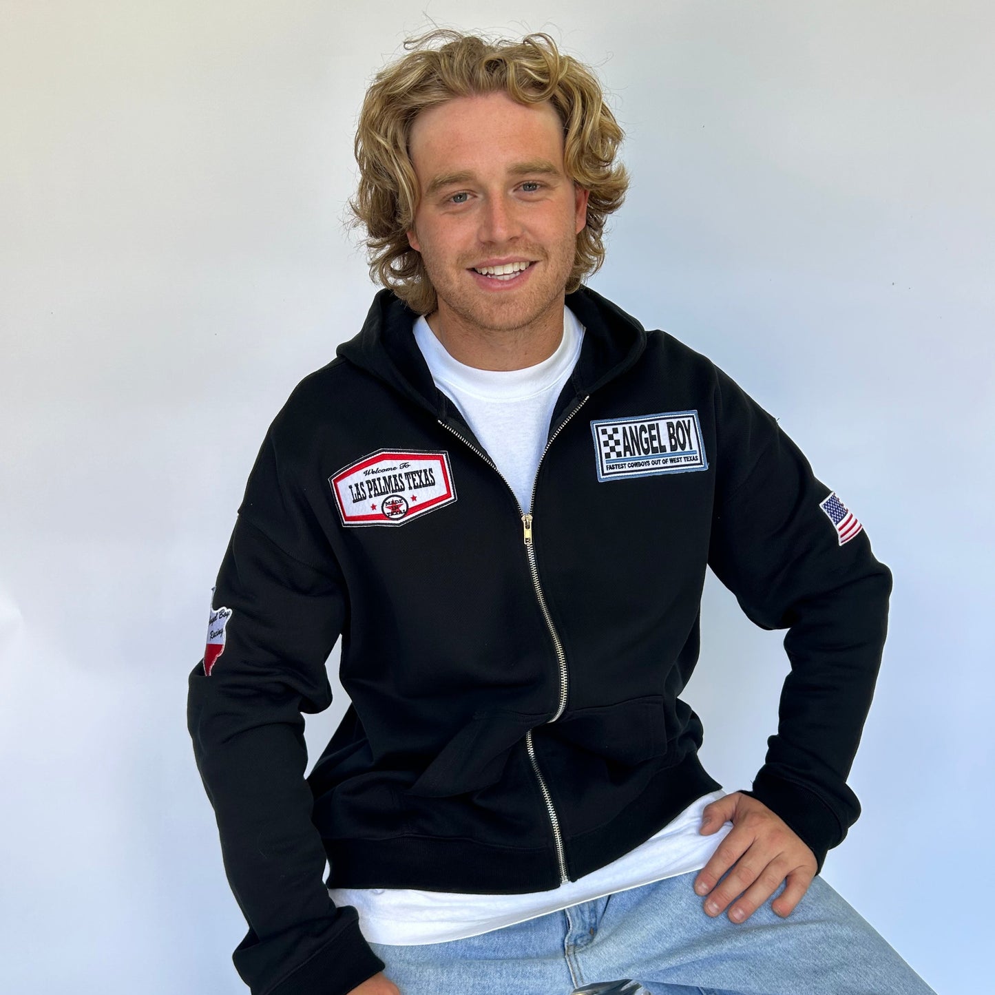 BLACK MOTO RACING TEAM ZIP-UP