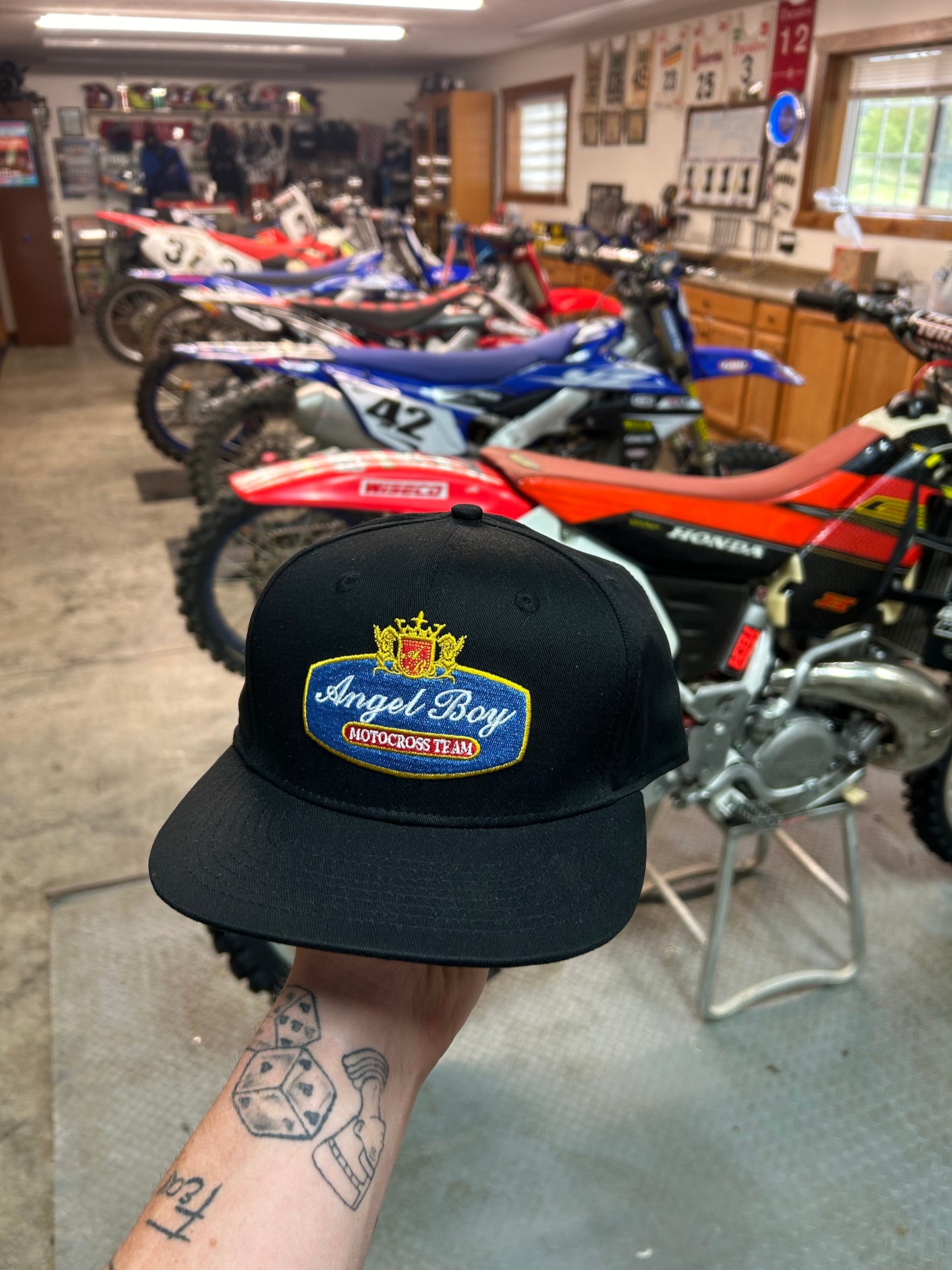 ANGEL BOY MOTOCROSS RACING TEAM HAT