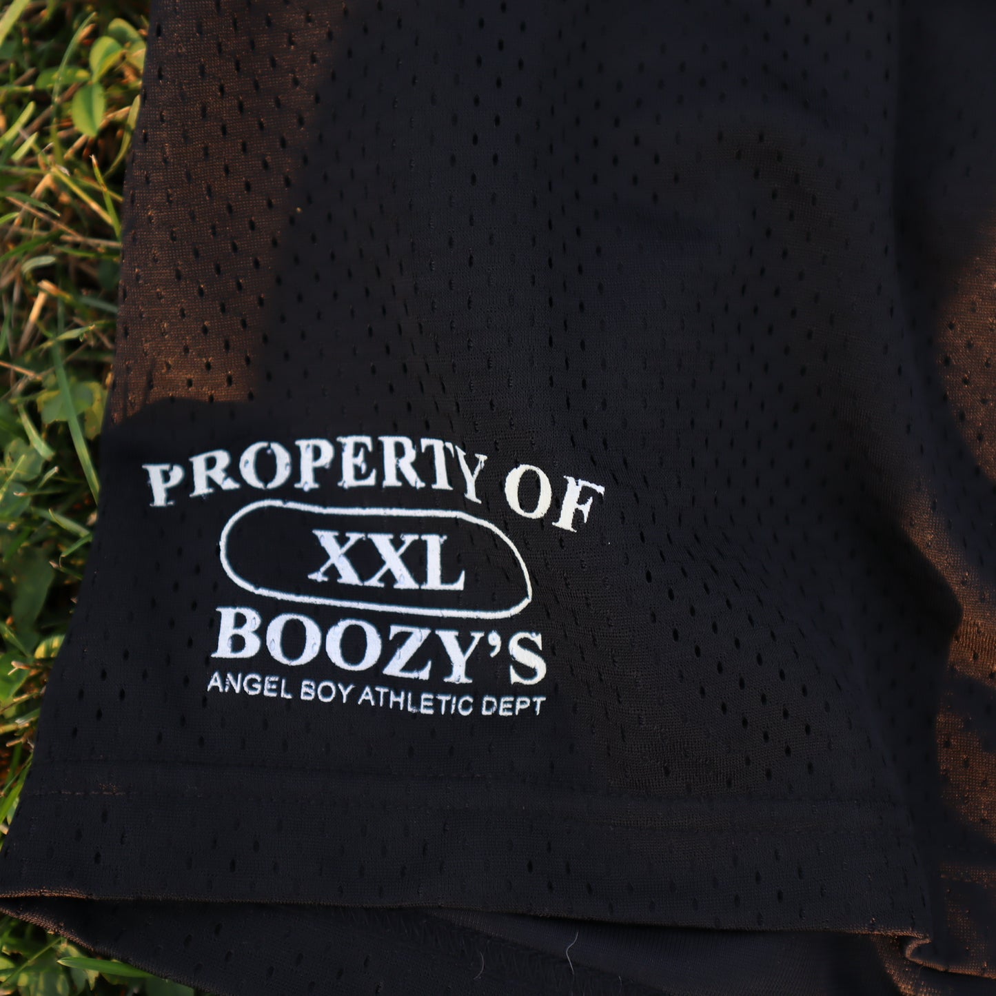 BOOZY'S BLACK ATHLETIC SHORTS